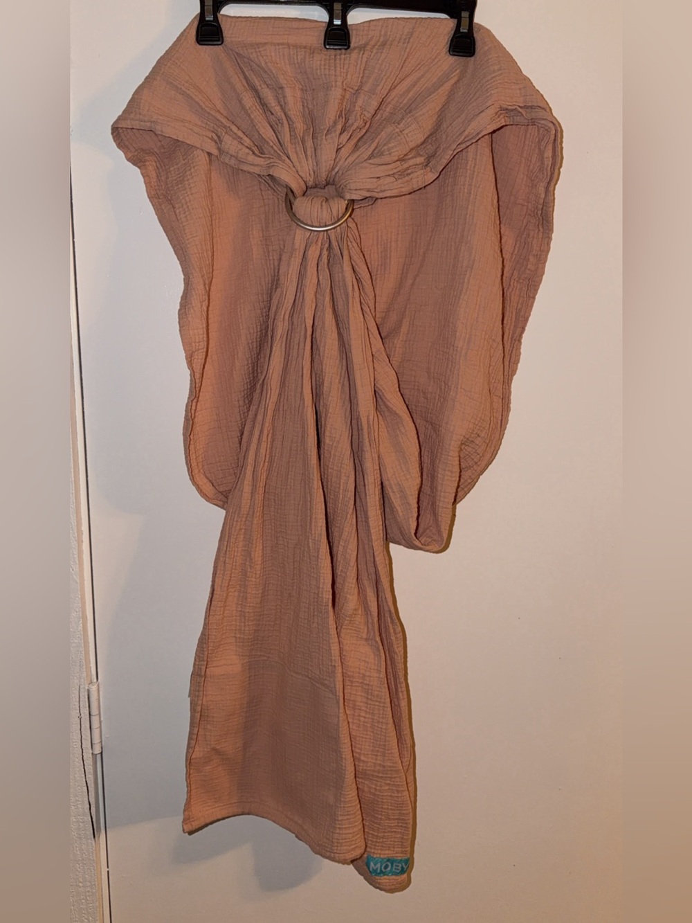 Moby Sling Wrap Ring Sling Wrap Adjustable Dusty Pink
